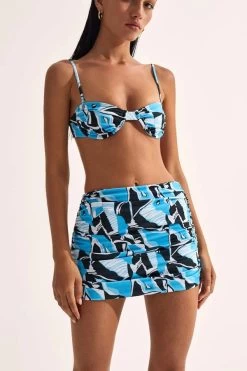 Martini Mini Skirt Artifice Aqua