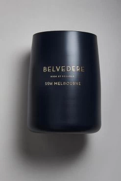 Belvedere Navy Matte Glass