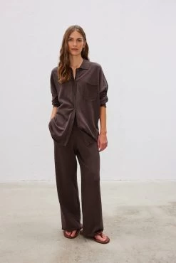 Carmen Knit Pants Coffee