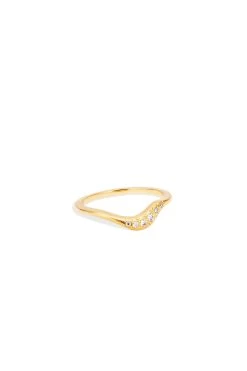 Gold Horizon Ring