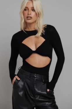 Teo Bodysuit Black