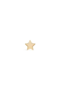 14kt Gold Stellar Earring