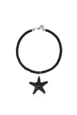 Starfish Choker Black