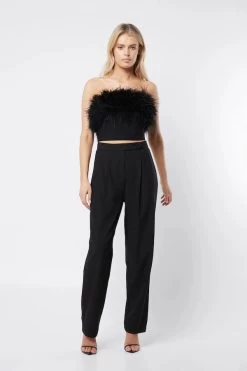 The Nightshift Top Black -Chic Boutique Shop 20220726 March23 ONLINE S25 1246 2000xcopy