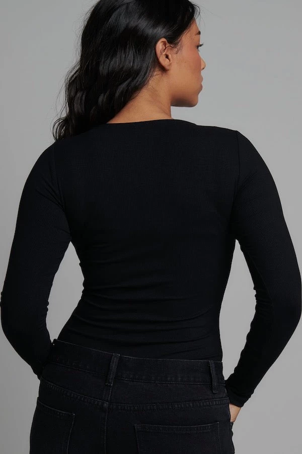 Lara Bodysuit Black 8 Lara Bodysuit Black - Image 6