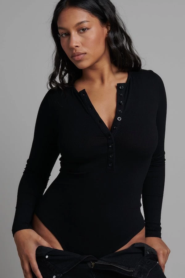 Lara Bodysuit Black 7 Lara Bodysuit Black - Image 5