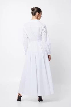 Fixation Maxi Shirt Dress White -Chic Boutique Shop 20230309 Mossman September23 ONLINE S22 1193