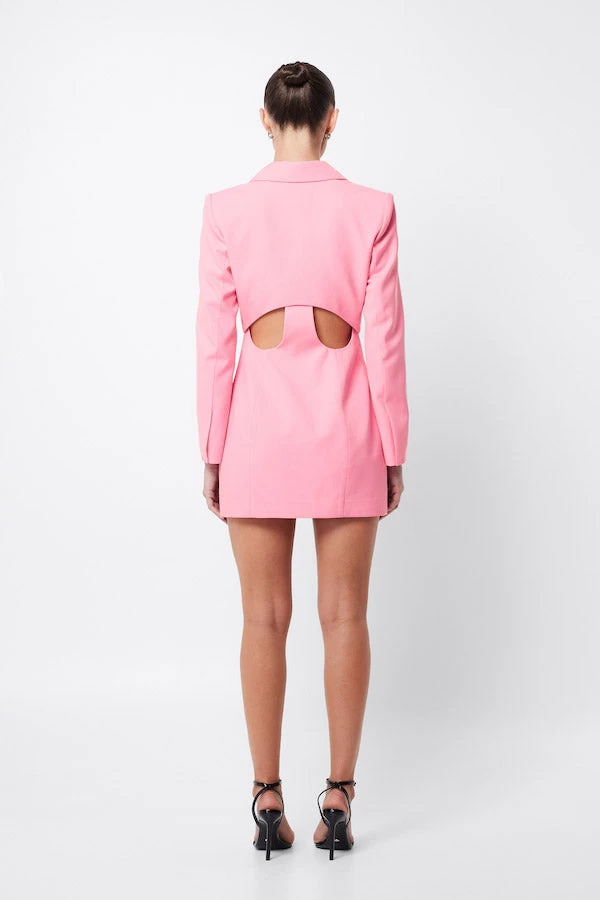 Bare Minimum Blazer Dress Pink 8 Bare Minimum Blazer Dress Pink - Image 6