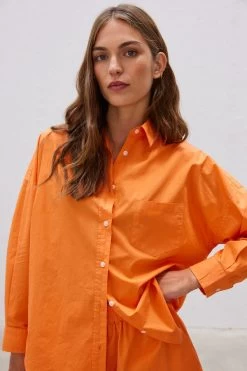 The Chiara Shirt Tangelo