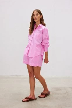 The Chiara Short Ultra Pink -Chic Boutique Shop 24 LMCS006 LMD024 Ultra Pink 2344 fc800794 ddbf 47ba 8642 7c46dfa37aeb