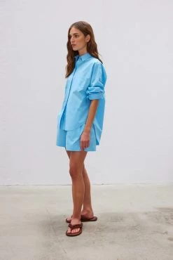 The Chiara Short Cornflower -Chic Boutique Shop 25 LMCS006 LMD024 Cornflour 3594 8cfc3039 2481 4920 b0c2 2236b9a5e2c1 720xcopy