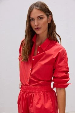 The Chiara Shirt Watermelon 19 The Chiara Shirt Watermelon -Chic Boutique Shop 26 LMCS006 LMD024 Watermelon 2456