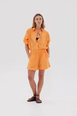 Chiara Shorts Valencia 9 Chiara Shorts Valencia -Chic Boutique Shop 28 LMCS006 THE CHIARA SHIRT CLASSIC TANGELO 36451 0ef972af 124b 442b b506 881fb6aa0365