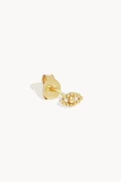 14kt Gold Blessing Eye Stud Earring -Chic Boutique Shop 2 4f695526 87c9 418b b60c 3ce40e09cd6f