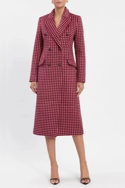 Rebecca Vallance Rouge Coat
