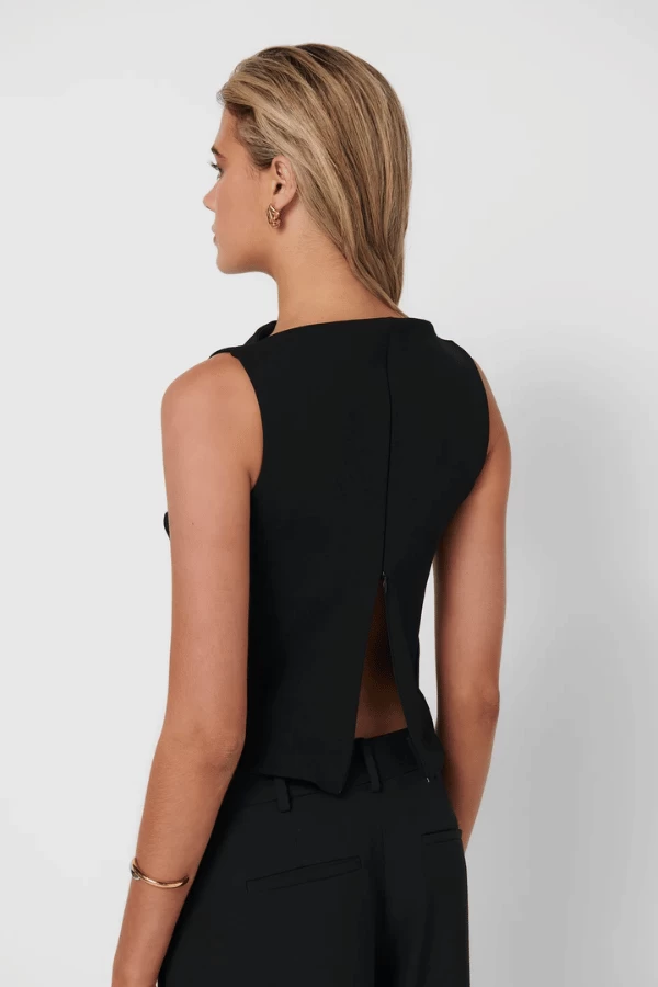 Verona Top Black 7 Verona Top Black - Image 5