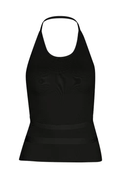 Greta Bib Top Black -Chic Boutique Shop 2 a8425143 4bb6 46af 996e ebcc3063baa2