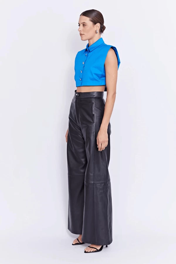 Hydros Crop Shirt Ultramarine 6 Hydros Crop Shirt Ultramarine - Image 4