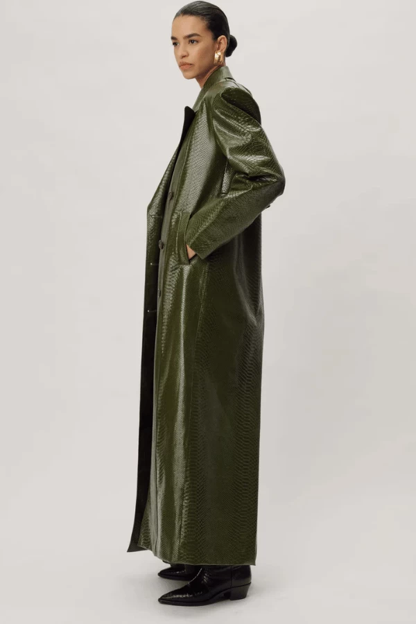 Roxton Coat Dark Olive 7 Roxton Coat Dark Olive - Image 5