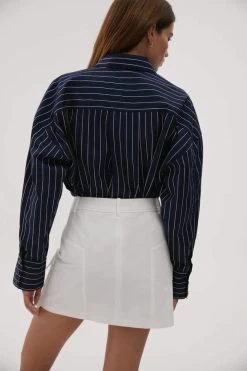 Sydney Mini Skirt Ivory -Chic Boutique Shop 3204DC6B BC8A 4A42 9886 5B26AB7990BC