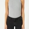 Jonesy Singlet Grey -Chic Boutique Shop 38353 050 grey marle jonesy singlet0260copy
