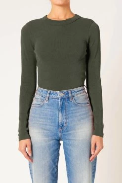 Jonesy Long Sleeve Dark Military