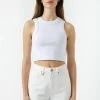 Jonesy Crop White