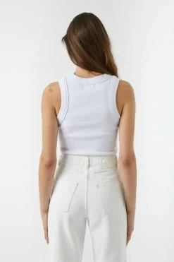 Jonesy Crop White -Chic Boutique Shop 39037 001 white jonesy crop white 3copy