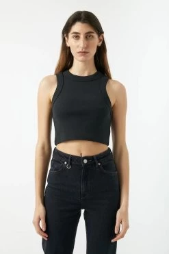 Jonesy Crop Black