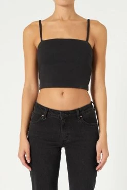 Jonesy Block Top Black