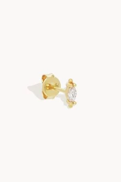 14kt Gold Radiance Crystal Stud Earring -Chic Boutique Shop 3 0fbf2c7d d94b 4a28 8471 5dc1e4eb55e5