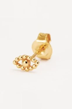 14kt Gold Blessing Eye Stud Earring