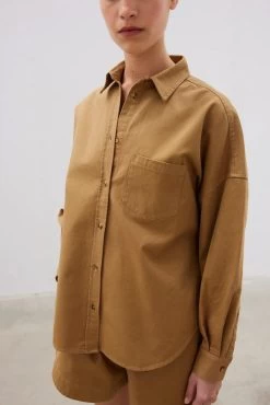 Diaz Shirt Wholegrain -Chic Boutique Shop 41 LMD016WGR LMD017WGR Diaz Shirt Diaz Shorts Wholegrain 3609 720xcopy