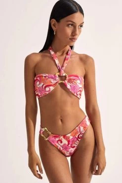 Locket Bandeau Top Ultraviolet