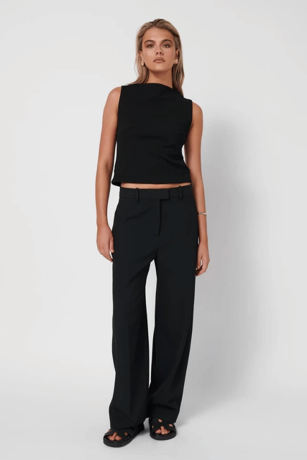 Verona Top Black 5 Verona Top Black - Image 3