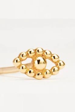 14kt Gold Blessing Eye Stud Earring -Chic Boutique Shop 4 7e06ae0e 3011 4a35 a6ee 06c42b8a3326