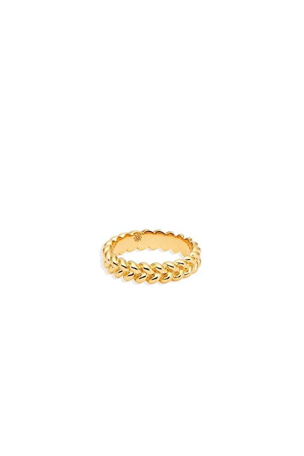 Gold Intertwined Ring 3 Gold Intertwined Ring