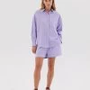 Chiara Shorts Violet Light -Chic Boutique Shop 51 LMCS006 THE CHIARA SHIRT SHORT CLASSIC VIOLET LIGHT 47211 f01934b7 a627 472e 925b d31aa71427e3