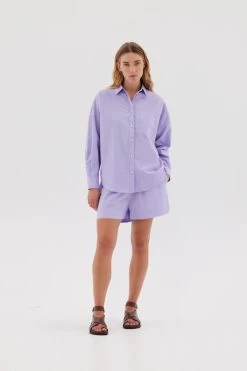 Chiara Shorts Violet Light