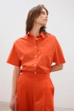 The Chiara Short Sleeve Shirt Setting Sun -Chic Boutique Shop 54 LMSLH002 2057 da646277 d203 4389 9042 54fa29b98ecd 1296xcopy