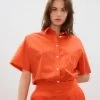 The Chiara Short Sleeve Shirt Setting Sun 2 The Chiara Short Sleeve Shirt Setting Sun -Chic Boutique Shop 54 LMSLH002 2061 105240b5 febd 45ba b26e 181308d46976copy