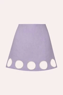 Bubble Cut-Out Skirt Periwinkle -Chic Boutique Shop 71.BubbleCut OutSkirt Periwinkle 600xcopy