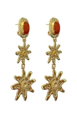 Allegra Earrings Red Onyx -Chic Boutique Shop ALLEGRA.EARRINGS.2 720x 305b1bd6 88dc 4a10 9538 6a456fd9c2a8