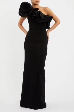 Rebecca Vallance Chloe Gown Black