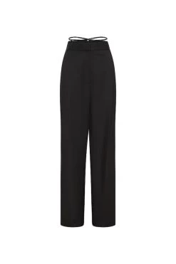 Conrad Pant -Chic Boutique Shop C M CAMILLA AND MARC CONRAD TROUSER BLACK 640x960copy