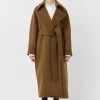 Avalon Melton Coat -Chic Boutique Shop C M CAMILLA AND MARC avalon oversized melton coat khaki 4 640x960copy