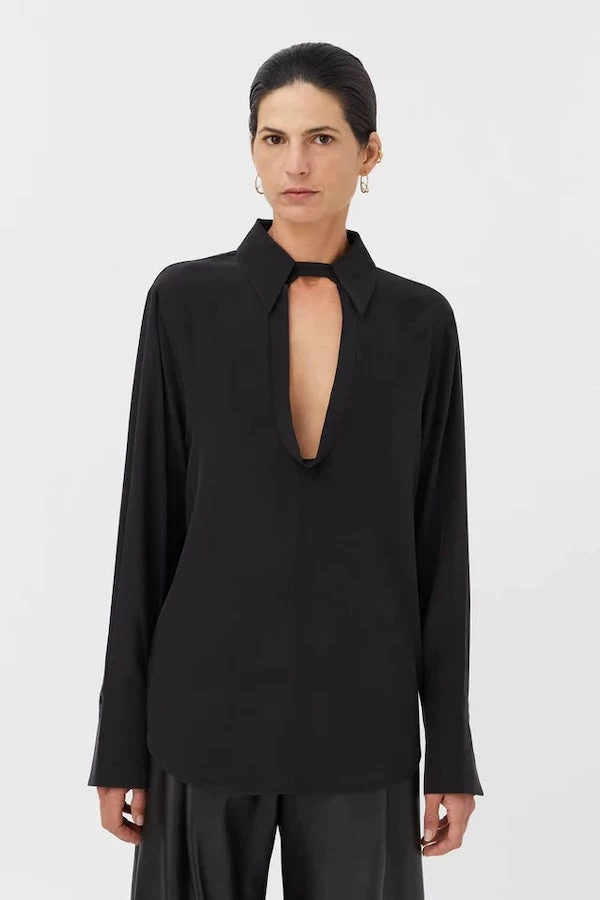 Bridgette Blouse Black 5 Bridgette Blouse Black - Image 3