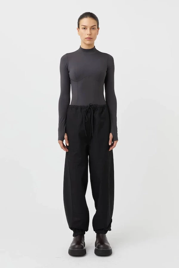 Koda Active Bodysuit Charcoal 4 Koda Active Bodysuit Charcoal - Image 2