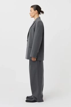 Orla Tailored Blazer 13 Orla Tailored Blazer -Chic Boutique Shop C M CAMILLA AND MARC orla tailored blazer grey 2 640x960copy