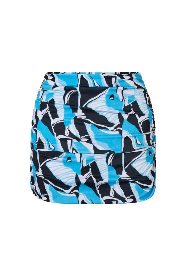 Martini Mini Skirt Artifice Aqua 6 Martini Mini Skirt Artifice Aqua - Image 4